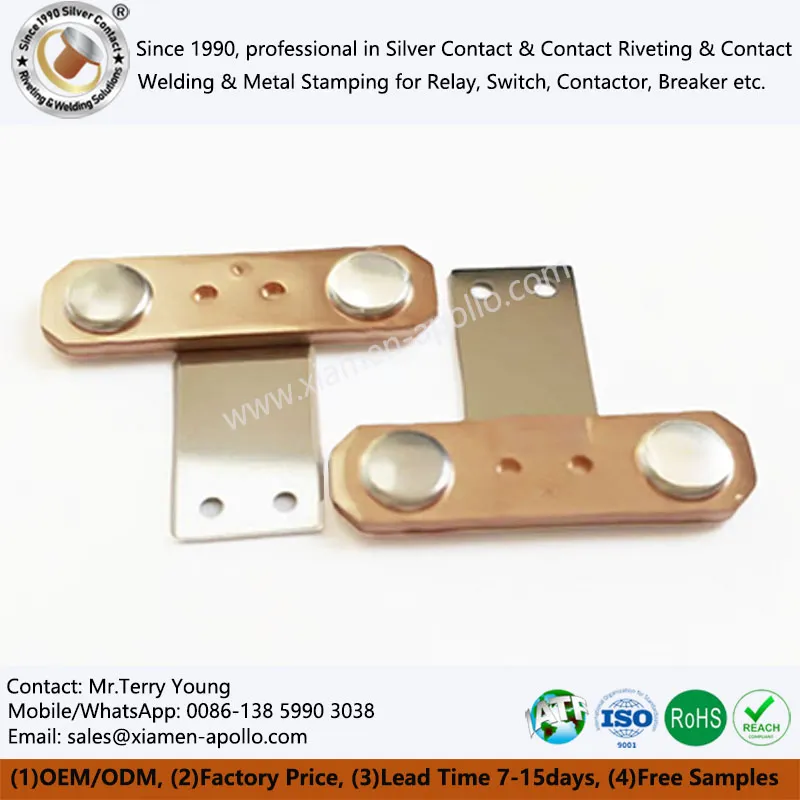 Rivet bimétal pour le relais de l'onduleur PV
