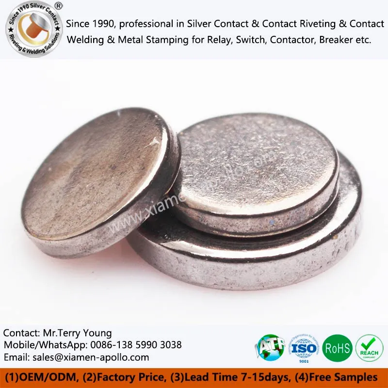 Tungsten Brazed Rivets Tungsten Brazed Rivets