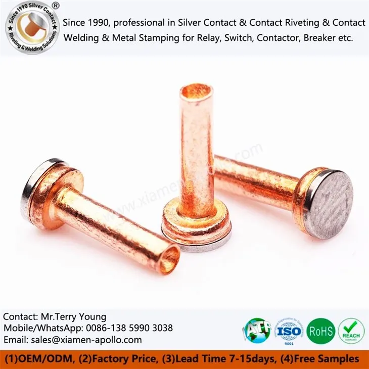 Tungsten Contacts for Electrical Contactor