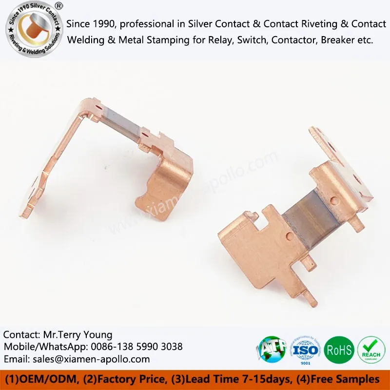 Manganese Copper Stamping Parts Manganese Copper Stamping Parts
