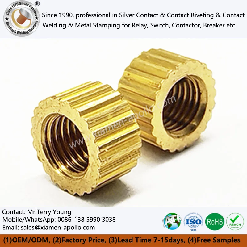 Knurled Bolt Nut Knurled Bolt Nut