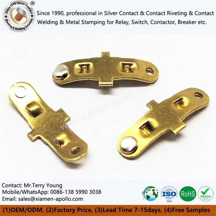 Electrical Metal Brass Stamping Parts Electrical Metal Brass Stamping Parts
