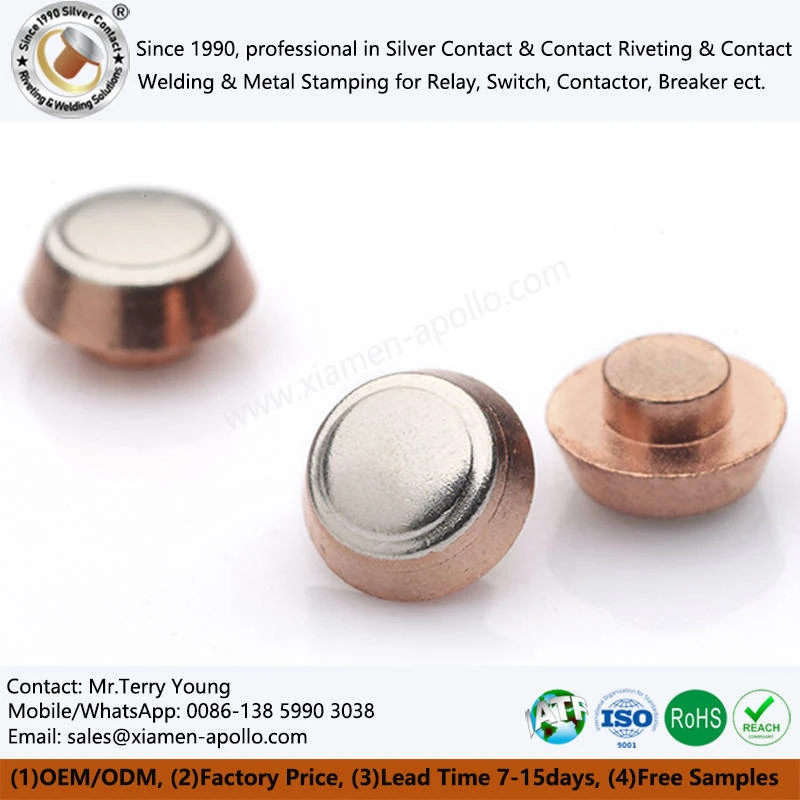 Special Bimetal Silver Contact Special Bimetal Silver Contact