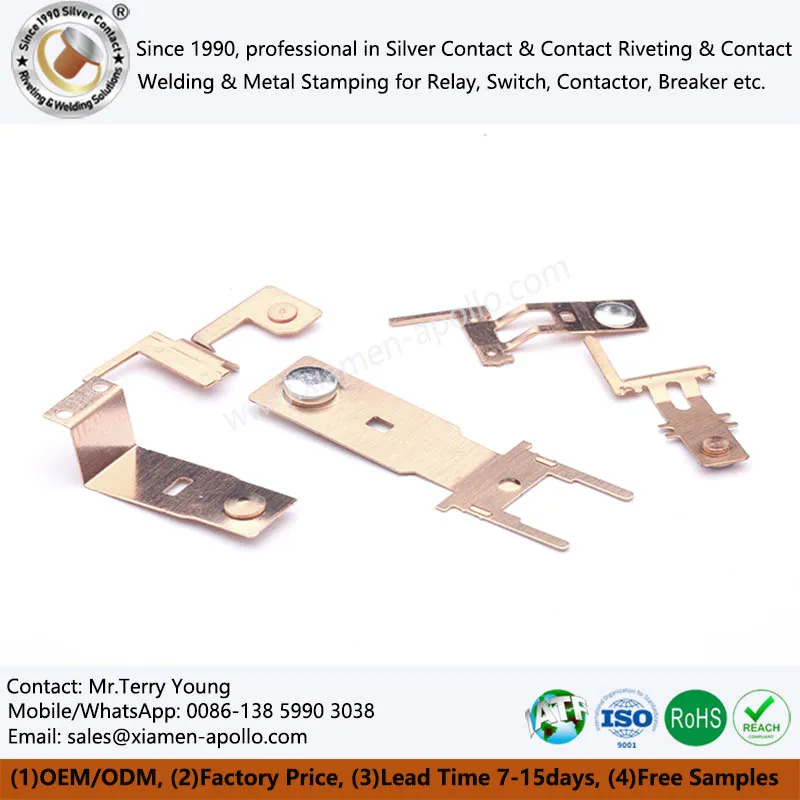 BeCu Copper Spring Contacts BeCu Copper Spring Contacts