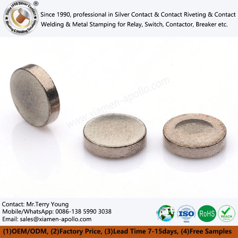 Brazed Silver Contact Points Brazed Silver Contact Points