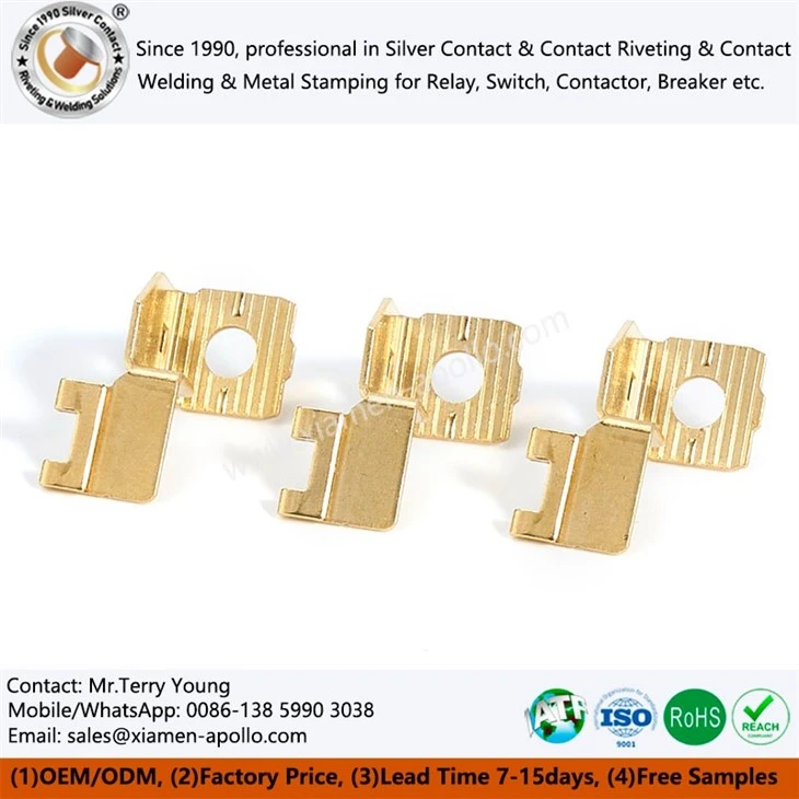 Brass Pressed Contacts for Electrical Brass Pressed Contacts for Electrical
